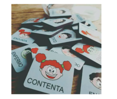 Juego De Memoria Emociones-sentimientos Madera Didáctico