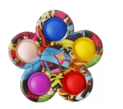 Llavero Pop It 5 Burbujas Con Spinner - comprar online