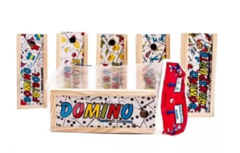 Juegos De Domino Memoria Varios Temas Madera Infantil Estimu - comprar online