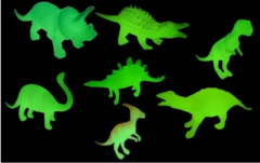 Dinosaurios Fluorescentes Brillan Oscuridad Mesa Lumínica en internet
