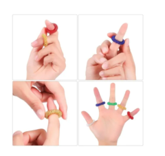 Anillo De Dedo Con Pinches Sensoriales Reductor De Estrés - tienda online