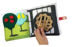 Imagen de Libro Tela Actividades Sensoriales Estimulación Didáctico
