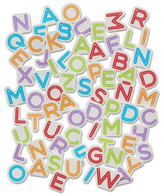 Set Figuras Letras P/el Agua Baño Juego Niños Bebes Goma Eva - comprar online