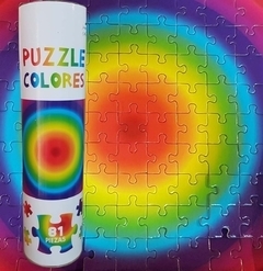 Puzzle Colores 81 Piezas Motricidad Fina Didactico