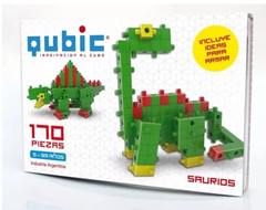 Qubic Cubos Construcción 170 Pzas Motricidad Fina Didácticos - tienda online