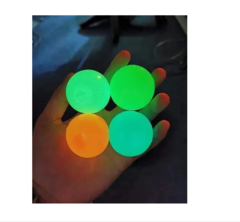 Sticky Ball X3 Pelotas Fluorescentes Pegajosas Y Apretables - yo si puedo didacticos