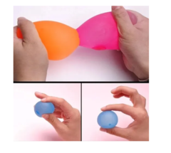 Sticky Ball X3 Pelotas Fluorescentes Pegajosas Y Apretables en internet
