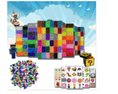 Caja Hama Beads 12 Colores Planchitos en internet