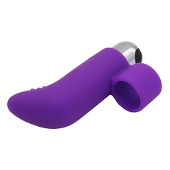 Vibrador para dedo USB 10 modos violeta - Bangover Sex Shop en Cordoba juguetes sexuales