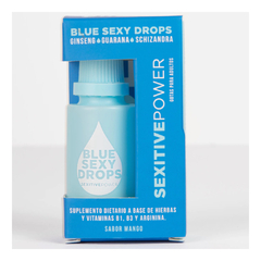 Vigorizante masculino en gotas Blue Sexy Drops - comprar online