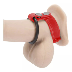 Anillo doble para pene rojo - comprar online