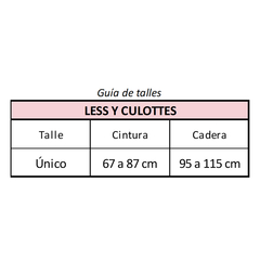 Colaless abierta rutera - tienda online