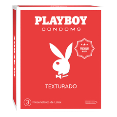 Preservativos texturados Playboy x9 unidades - comprar online