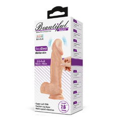 Vibrador pellizcable hyper realista 19cm - comprar online