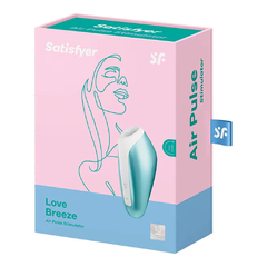 Succionador de clítoris Satisfyer Love Breeze celeste en internet