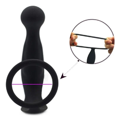 Anillo peneano vibrador con estimulador de próstata - comprar online