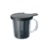 HARIO CANECA INFUSORA PP E VIDRO PRETO 170ML