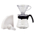 kit v60 para filtragem de café (suporte/filtro/jarra)