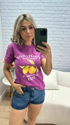 T-shirt frutas - Loja CLoset67 Moda Praia e Acessórios