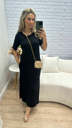 Vestido Gabi manga - Loja CLoset67 Moda Praia e Acessórios