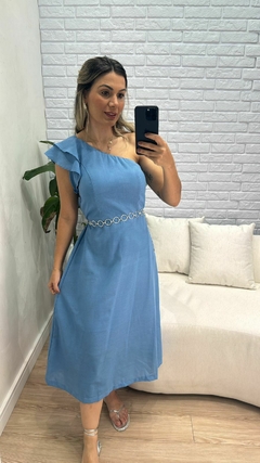 Vestido Linhão Babado