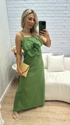 Vestido flor Linhão