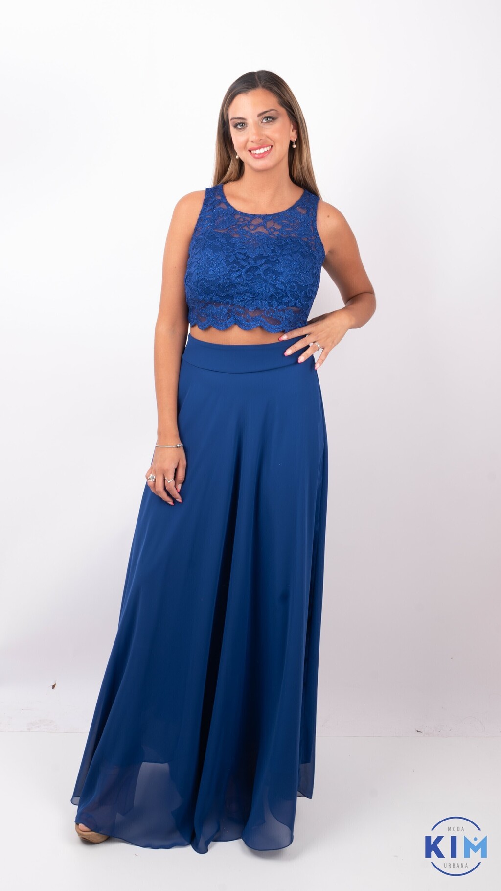 Vestido Dos Piezas Top y Pollera Comprar en MODAS KIM