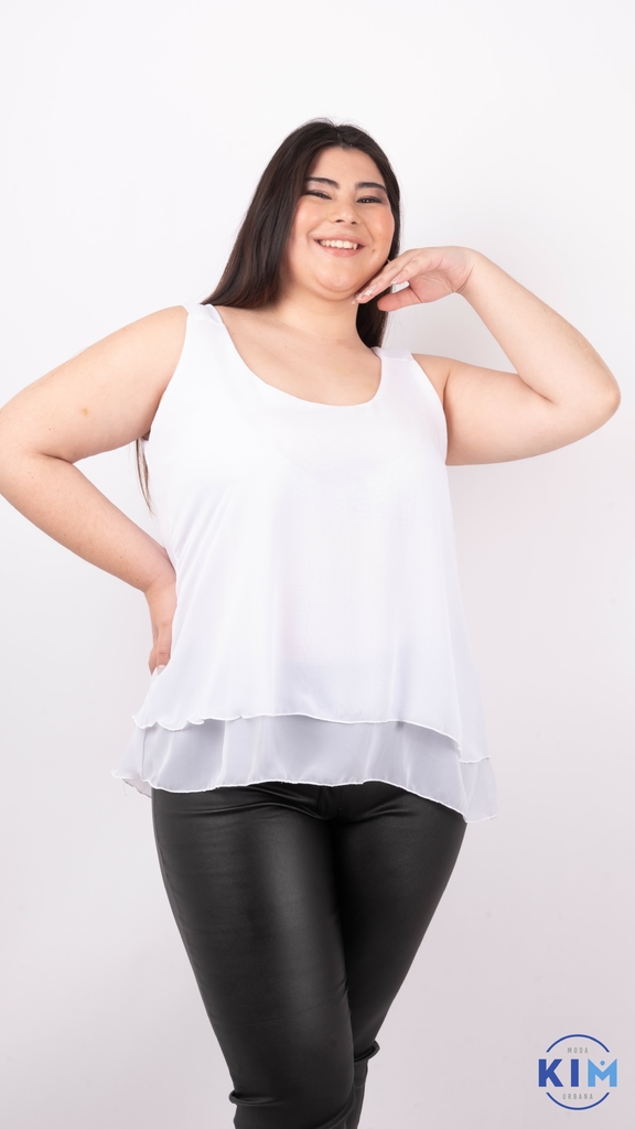 Musculosa Doble Gasa Comprar en MODAS KIM