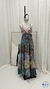 Vestido Seda PATCHWORK C/Lazo X