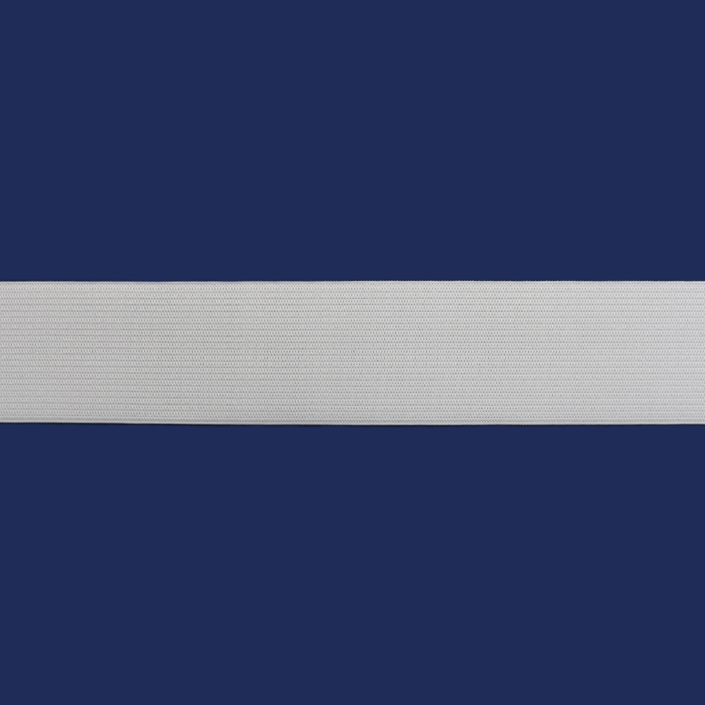 Elástico de embutir 39 mm Zanotti Gênova 40 branco c/ 25 m - comprar online