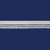 Elástico decorado 14 mm Estrela Malick branco c/ 50 m - comprar online