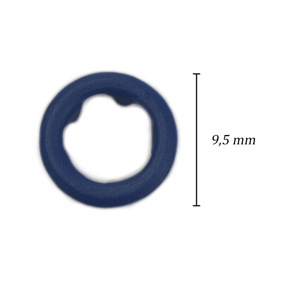 Botão de pressão latão 09,5 mm Eberle BT7.095.35.L 4245 c/ 200 un - comprar online