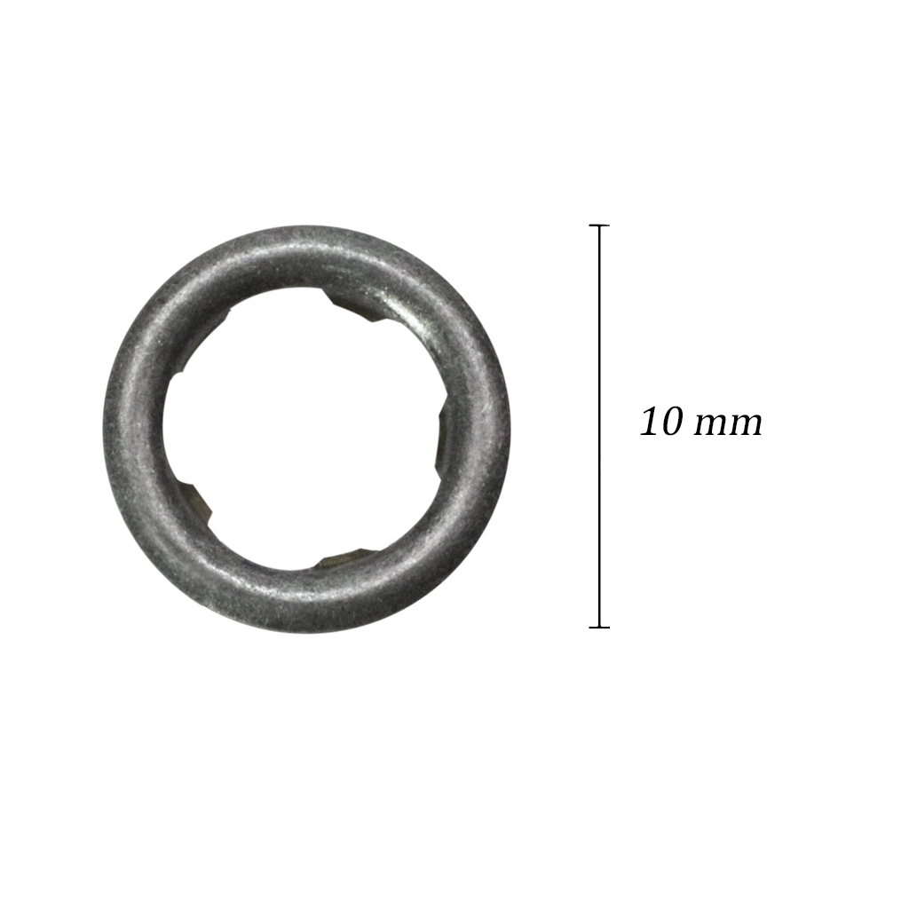 Botão de pressão latão 10 mm Eberle BT7.100.38.L GRAT c/ 200 un - comprar online