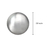 Botão bombê 18 mm Cardenas branco c/ 144 un - comprar online