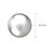 Botão bombê 32 mm Cardenas branco c/ 144 un - comprar online