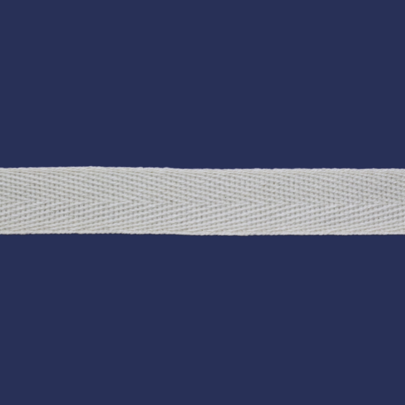 Cadarço de algodão 14 mm cru São José 3014 c/ 50 m