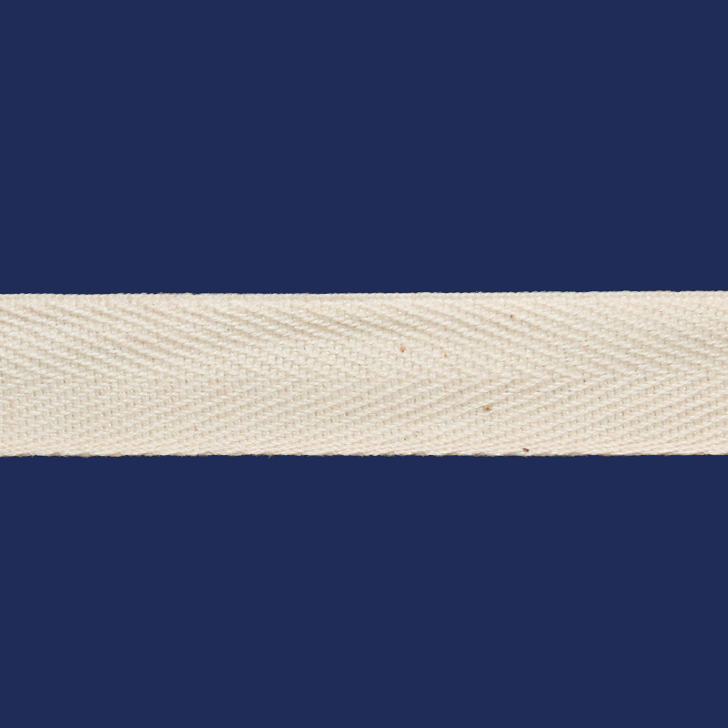 Cadarço de algodão 16 mm cru Cordex AA 16 c/ 50 m