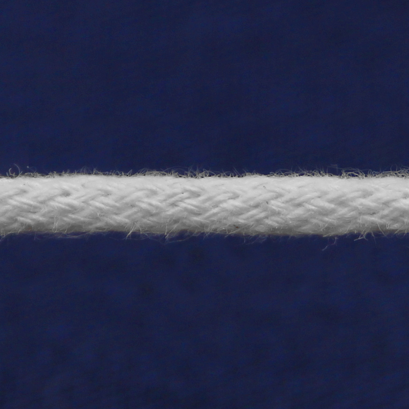 Cordão de algodão 04 mm branco Cordex A9 c/ 100 m
