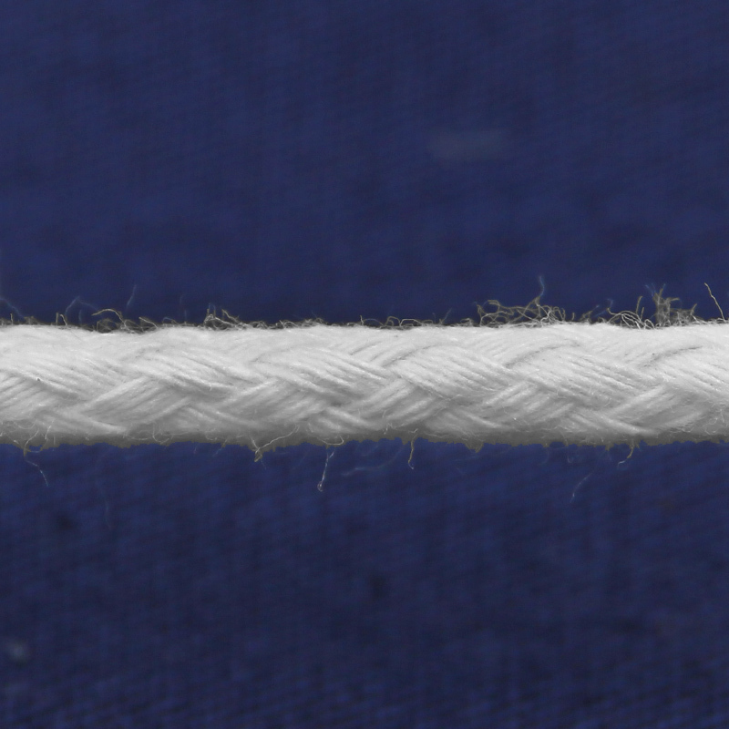 Cordão de algodão 05 mm branco Cordex A22 ESP c/ 50 m
