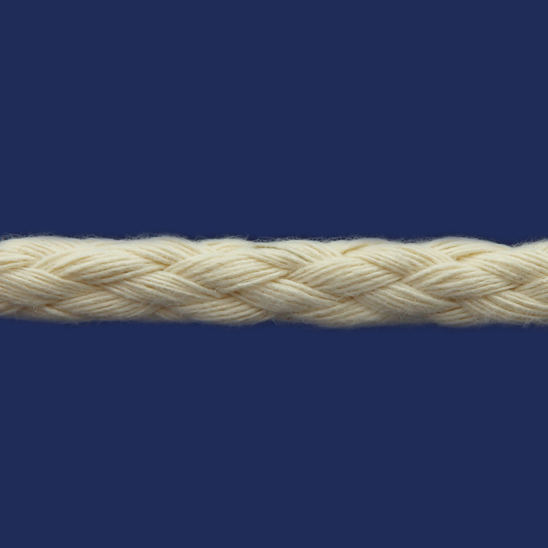 Cordão de algodão 08 mm cru Cordex A23 c/ 50 m