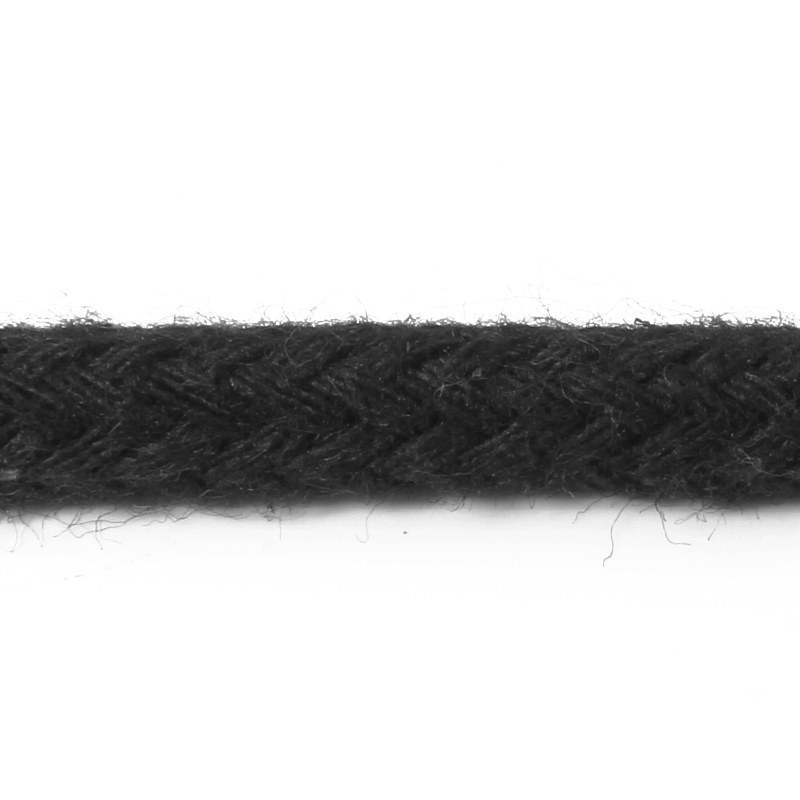 Cordão de algodão 04 mm preto Cordex A1 ESP c/ 50 m
