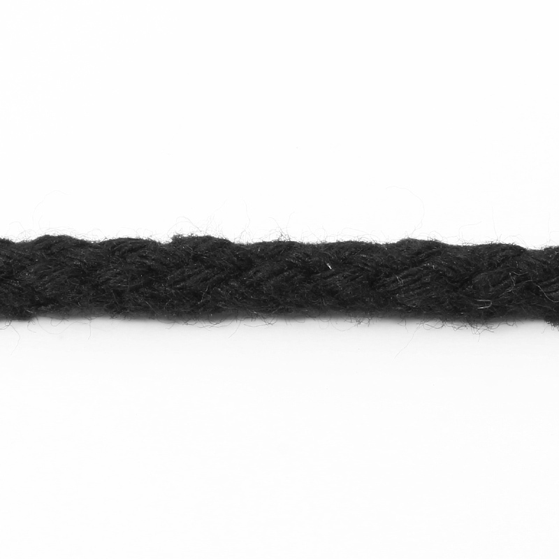 Cordão de algodão 04 mm preto Cordex A2 N c/ 50 m