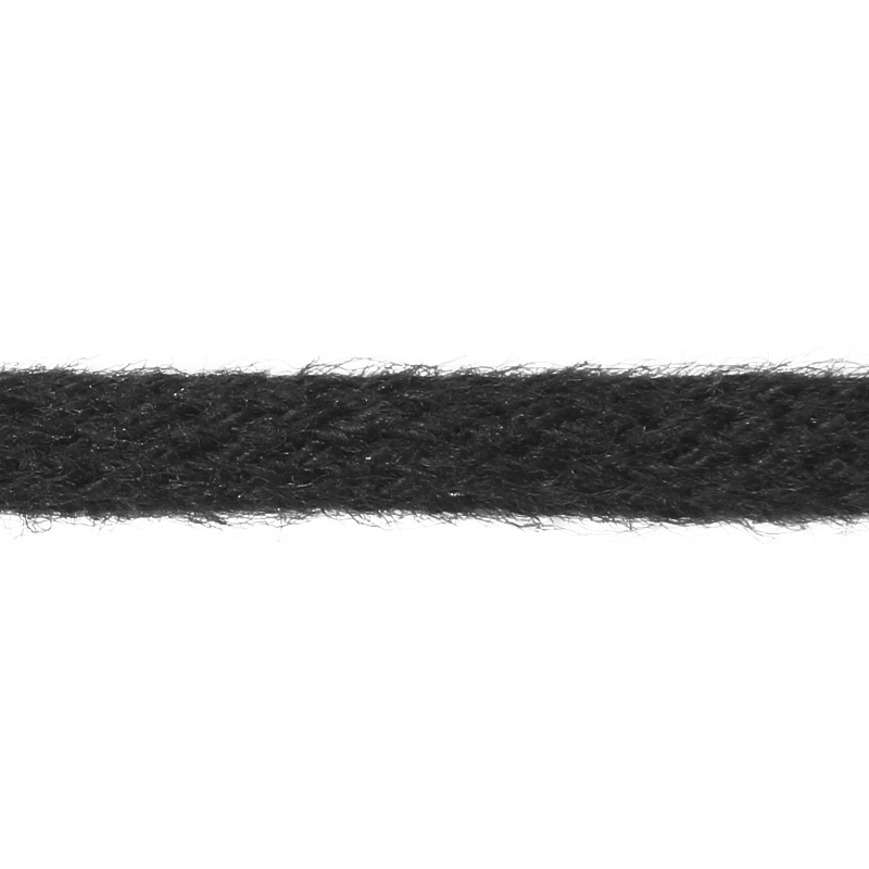 Cordão de algodão 04 mm preto Cordex A9 c/ 100 m