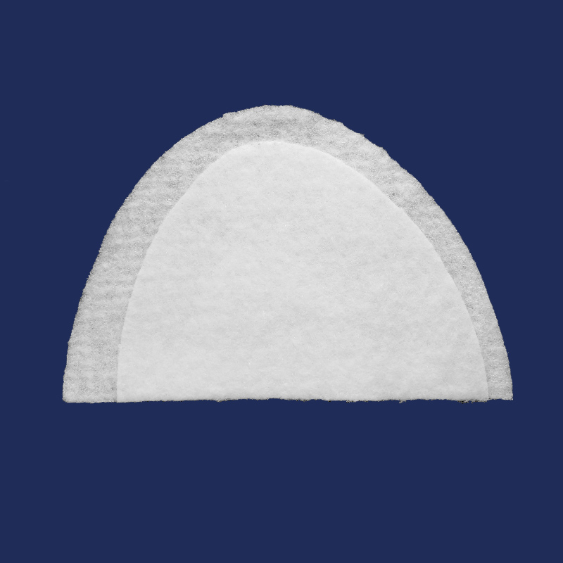 Ombreira de poliéster Pegorari 0.E.4 branca c/ 100 pares