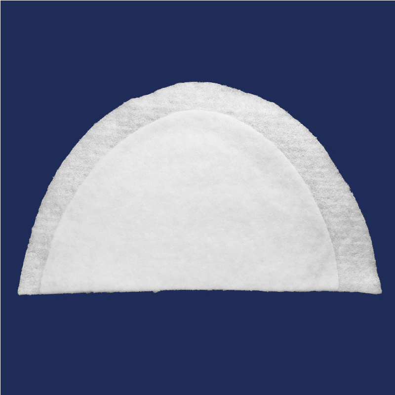 Ombreira de poliéster Pegorari 0.E.5 branca c/ 50 pares