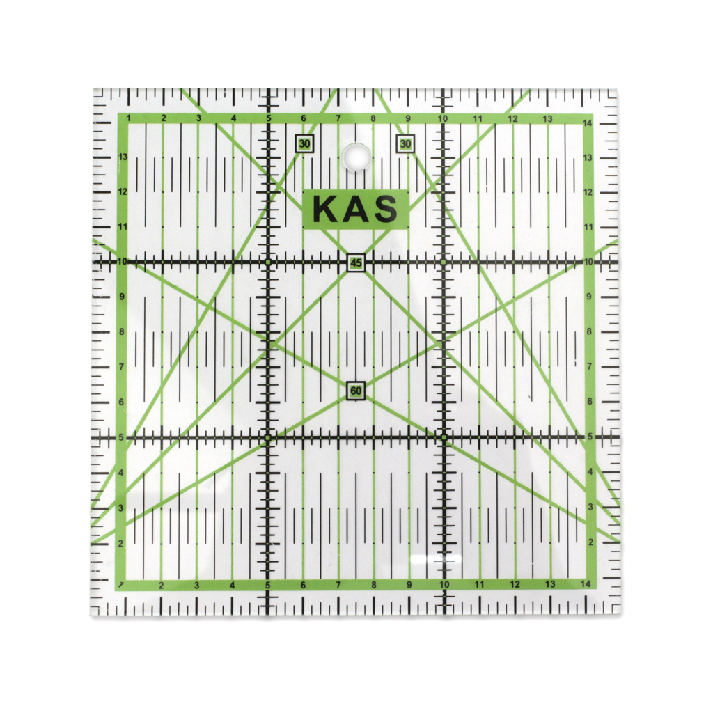 Régua para patchwork 15 x 15 Kasmaq MS-1515 c/ 1 un