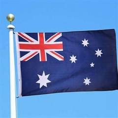 Bandeira da Austrália na internet