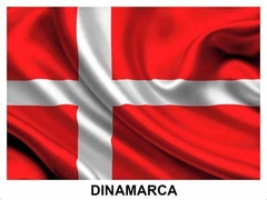 Bandeira da Dinamarca - comprar online