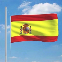 Bandeira da Espanha na internet