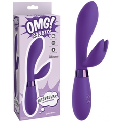 Conejo Vibrador 2 Motores Multi Orgasmos Silicona Púrpura - Omg Bestever Pipedream - tienda en línea